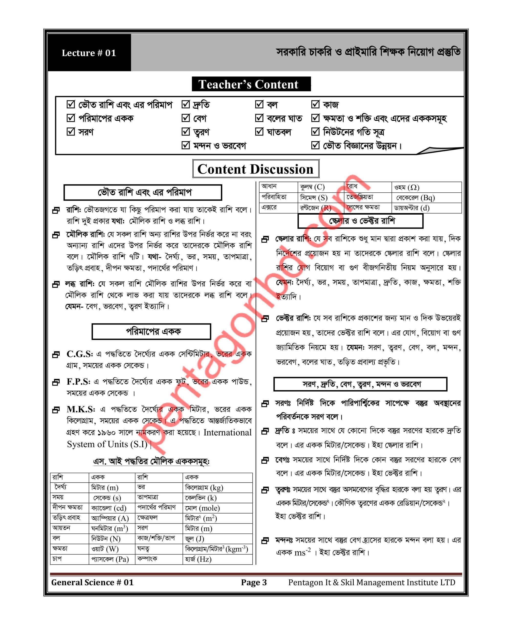 সরকারি চাকরি ও প্রাইমারি শিক্ষক নিয়োগ প্রস্তুতি - Image 6